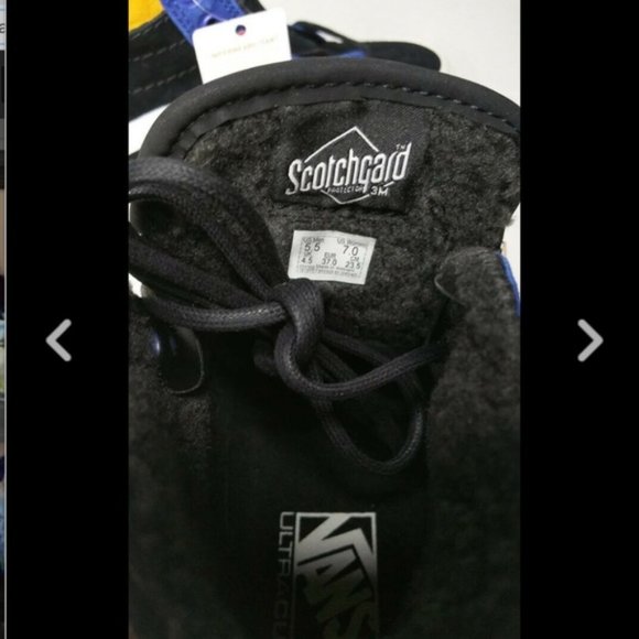 SOLD NEW Vans SK8 Hi Top Suede Mens 5.5 Wmns 7 Sneaker - Picture 6 of 8